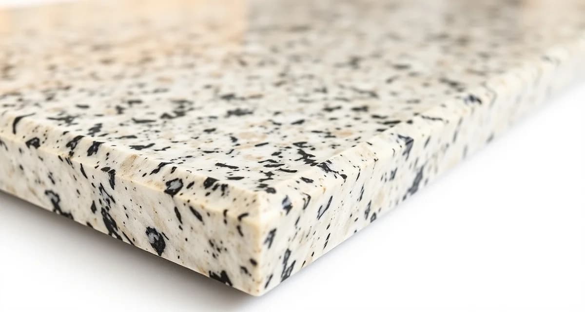 Close-up comparison of countertop edge profiles showing eased, ogee, and beveled stone edges with professional polished finishes.