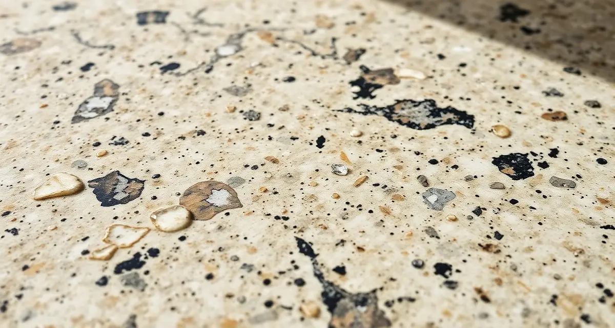 Granite countertop showing water beading on sealed surface versus water absorption on unsealed granite demonstrating sealer effectiveness