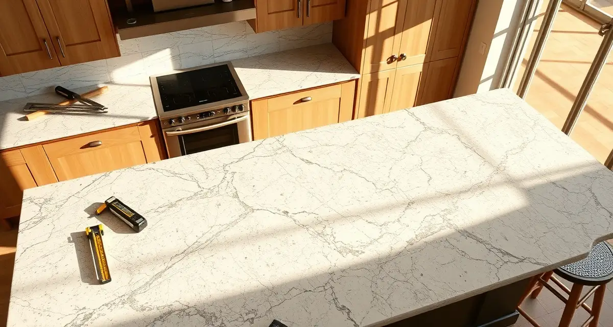 Sacramento countertop pricing guide 2026 Premium granite countertop installation in Sacramento kitchen showing material quality and professional fabrication work