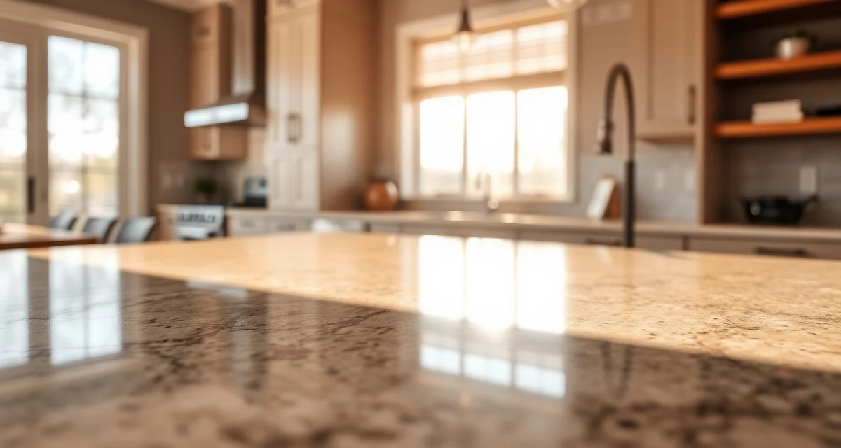 Austin countertop cost and pricing guide Premium stone countertop installed in modern Austin kitchen showing granite and quartz options with 2026 pricing