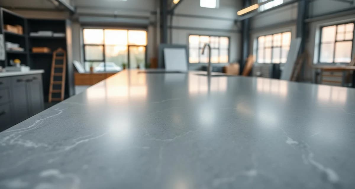 Dekton countertop pricing and material quality Dekton countertop with elegant veining pattern installed on modern kitchen island, showcasing premium ultra-compact surface quality