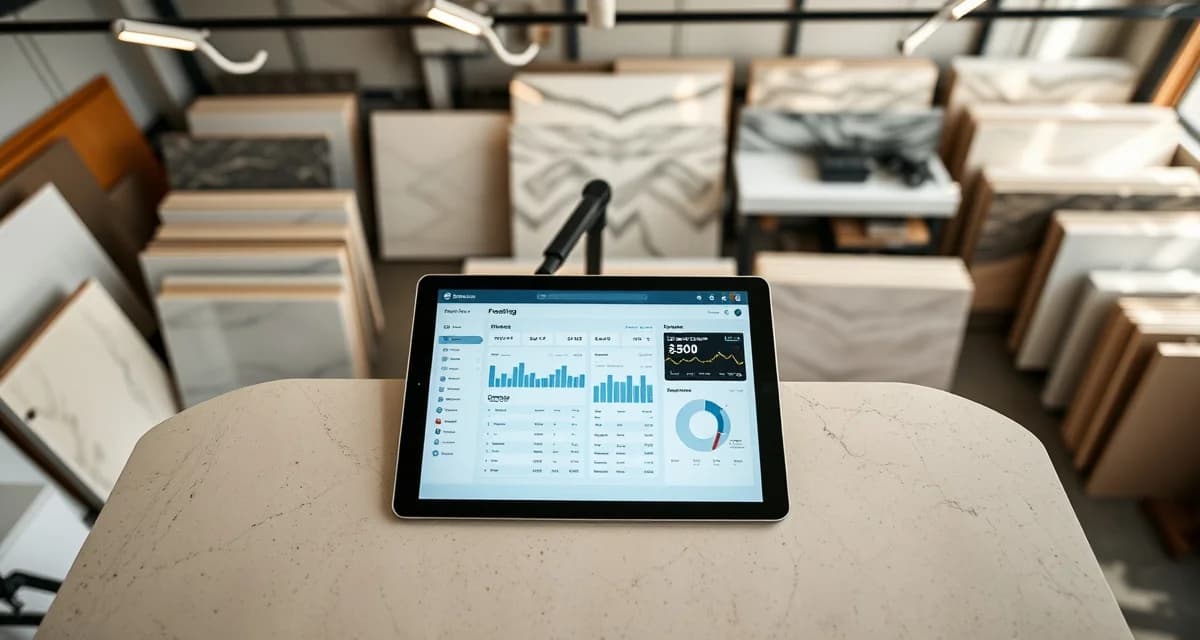 Top countertop fabrication software alternatives to Easededge Comparison of Easededge alternatives for stone countertop fabrication shop management software with AI-powered features and job scheduling capabilities.