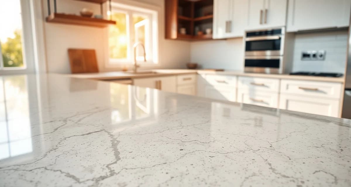 2026 Kitchen Countertop Replacement Cost Guide Professional kitchen countertop replacement installation showing premium granite or quartz material fitted in modern kitchen with stainless steel appliances
