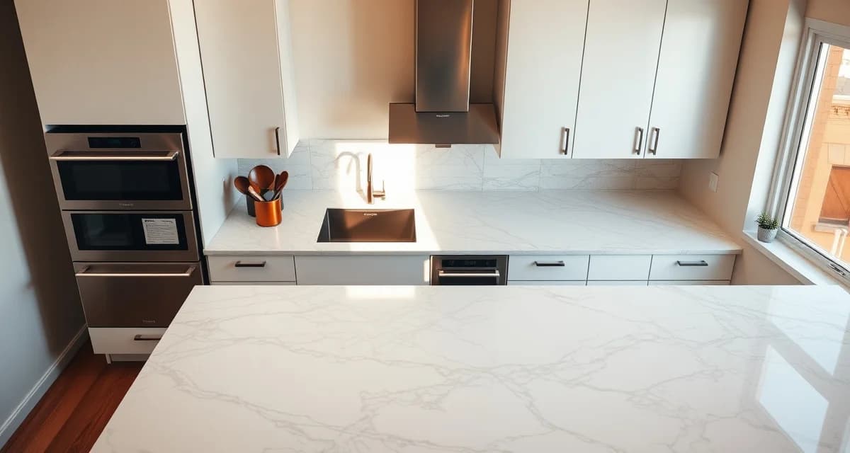 2026 San Francisco countertop pricing guide Luxury stone countertop installation in San Francisco kitchen showing premium material quality and professional fabrication craftsmanship