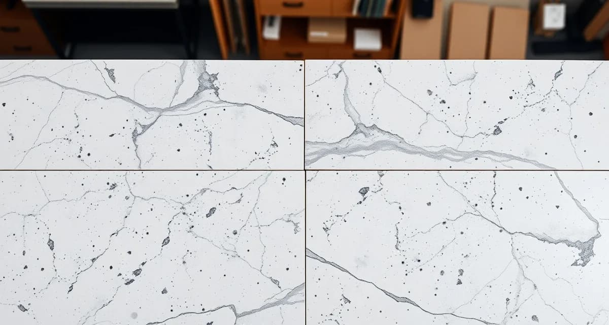 Properly executed seam in premium stone countertop Expert stone countertop seam placement showing precise joint alignment in natural granite with professional fabrication quality.